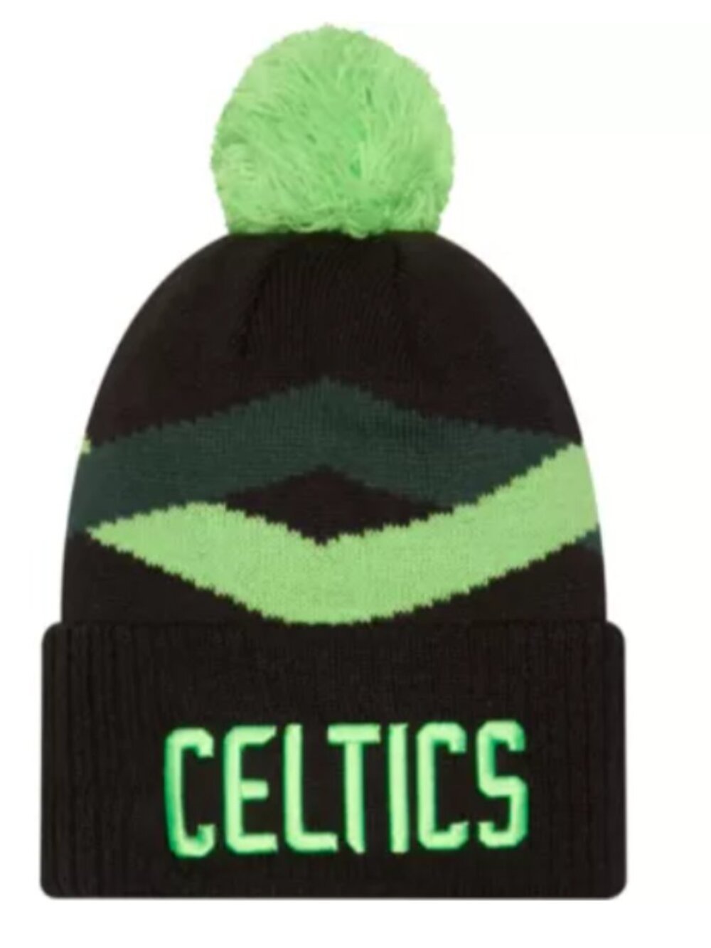 New Era Youth 2024-25 City Edition Boston Celtics Knit Hat